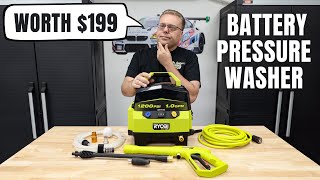 Ryobi 40v 1200PSI Battery Powered Pressure Washer  Review amp Testing [upl. by Sina125]