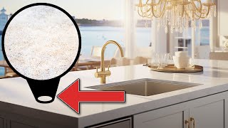 Epoxy Makes White Quartz Countertops Affordable [upl. by Lubbock851]