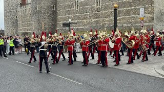 Band of the Household Cavalry  Changing the Guard in Windsor [upl. by Casar]