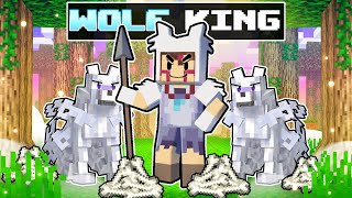 Playing As The WOLF KING In Minecraft [upl. by Ysied]