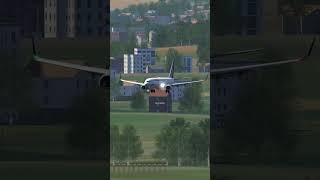 Aircraft Landing at airplane aviation aircraft [upl. by Ezana643]