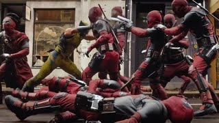 Deadpool and Wolverine vs Deadpool Corp  Fight Scene Full HD 1080p [upl. by Francoise]