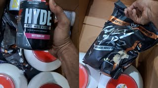 muscle secreat mass gainer review unboxing liveopening [upl. by Gerk557]