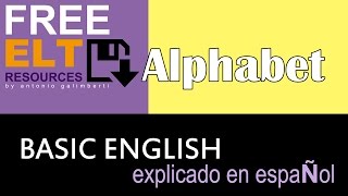 El Alfabeto en Inglés [upl. by Annawaj129]