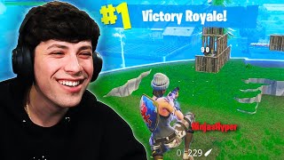 Georges FIRST Victory Royale on OG Fortnite with Sapnap [upl. by Anasxor713]