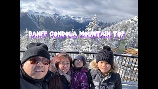 Banff Gondola Ride  Road Trip Banff Alberta Canada part 2 [upl. by Arej]