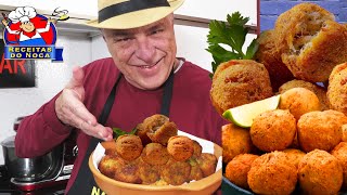 BOLINHO DE BACALHAU melhor do mundo Receita Perfeita para Família ou Faça e Venda [upl. by Ytram87]