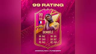 Dembele Futties 99 SBC CARD Coming Stats Predicted  FIFA 22 [upl. by Enelaehs]