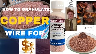 Copper Granulator Setup pt1 [upl. by Edlin231]