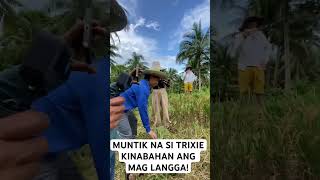 KINABAHAN ANG MAG LANGGA viralvideo shots shortvideo [upl. by Farica34]