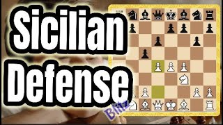 Sicilian Defense McDonnell Attack  chess  blitz [upl. by Teyut]