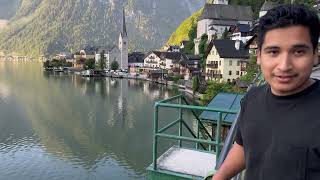 Exploring Hallstatt And Salzburg  Austria 4K Video  DJI Drone Shots  Downtown Salzburg EU Part 6 [upl. by Llennej]