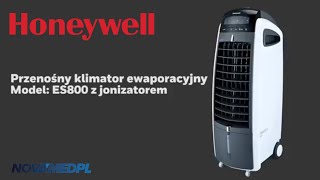 Klimator ewaporacyjny Honeywell ES800I Schładzacz powietrza z jonizatorem [upl. by Nashoma]