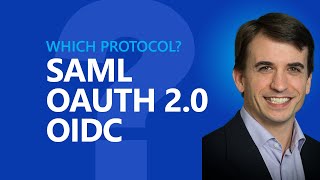 SAML vs OAuth vs OIDC explained simply [upl. by Naivat592]