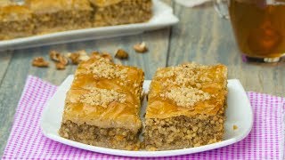 Cel mai gustos deliciu turcesc – baclava Are un gust minunat SavurosTV [upl. by Nywg339]