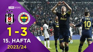 Beşiktaş 13 Fenerbahçe  15 Hafta  Trendyol Süper Lig 20232024 [upl. by Nywnorb]