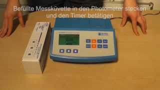 Multi Range Photometer HI 8320302 Nitritmessung [upl. by Derna]