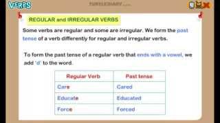 2 Types of Verbs  Regular and Irregular Explained Math for Kids [upl. by Torto616]