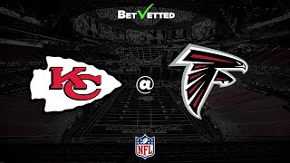 NFL Sunday Night Football Best Bets  Chiefs  Falcons September 22 2024 [upl. by Fayth]