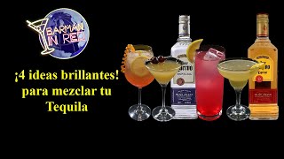 ¡4 ideas brillantes para mezclar tu Tequila [upl. by Terina]