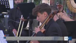 TG3 Regione Lazio  Concerto Fontanone [upl. by Ssur]