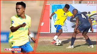 Mamelodi Sundowns Young star Siyabonga Mabena Destroying Marumo Gallants in the Diski Challenge [upl. by Asiaj659]