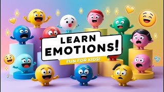 Learn FEELINGS and MOTIONS for kids Learning Videos for Toddlers [upl. by Chally]