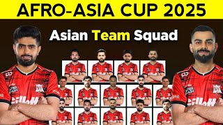 Afro Asia Cup 2025  Afro Asia Cup 2025 Squad  Afro Asia Cup [upl. by Oal]