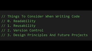 Intro To C With ESAPI  Part 3  Things To Consider When Writing Code [upl. by Grefer14]