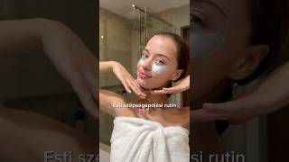 Esti bőrápolás és hajápolás🎀 arcápolás estirutin skincare [upl. by Assirialc]