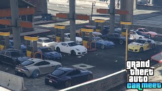 GTA 5 ONLINE CLEAN CAR MEET PS5 ANYONE CAN JOIN [upl. by Ettenajna]