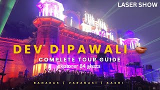 Dev deepawali diwali Assi to Dashashwamedh Ghats explore travel latest varanasi banaras kashi [upl. by Adlecirg]