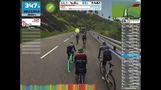 Zwift  Stage 5  Epic Race  Tour de Zwift 2024 B Achterbahn in Innsbruck  21st January 830am [upl. by Eneluj]