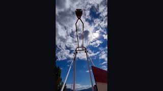 Giant Canyon Swing at Glenwood Caverns Adventure Park CO [upl. by Adnolaj]