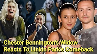 How Chester Bennington Widow Feel About Linkin Park Comeback With New Singer  Emily Armstrong [upl. by Vickey261]