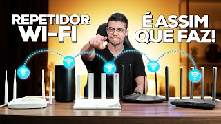 COMO TRANSFORMAR UM ROTEADOR EM REPETIDOR WIFI [upl. by Raveaux]