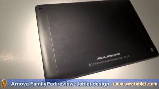 Archos Arnova Family Pad 133quot Android tablet review  tablet design [upl. by Guod412]