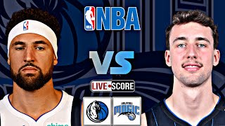 Dallas Mavericks vs Orlando Magic  NBA Play by Play Live Scoreboard [upl. by Charyl]