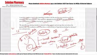 Pharmaceutics 17 Mixing of Powders  BPharmacy 1st Semester  Pharmaceutics 01 [upl. by Eugine]