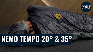 Nemo Tempo Sleeping Bag Series Review [upl. by Deane]