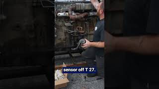 Easy Crank Case Filter Replacement semitruck [upl. by Angele]