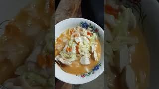 makan pangsit rebus kuah pedas cabe set4n [upl. by Andel]