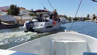 barco empuriabrava canales explorer venetia viajes travel naturaleza [upl. by Gerdy808]