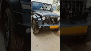 Mahindra Thar Black mahindrather thar crazythar scorpio mahindrathar4x2 offroading scorpion [upl. by Yee]