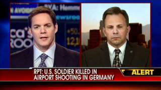 Shooting at Frankfurt Airport Involving US Soldiers [upl. by Hildick911]