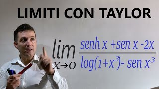 Limiti con gli sviluppi di taylor Esercizi svolti [upl. by Selestina]