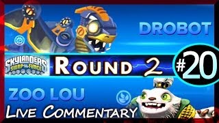 Skylanders Swap Force Drobot Vs Zoo Lou PVP Battle Tournament Round 2 Fight  20 HD [upl. by Dabney]