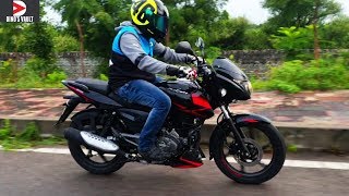 New Bajaj Pulsar 125 Split Seat Top Speed Review BikesDinos [upl. by Jocelyn]