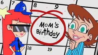 Its Johnnys Mums Birthday  Johnny test Compilation For Kids  WildBrain Max [upl. by Tahp]