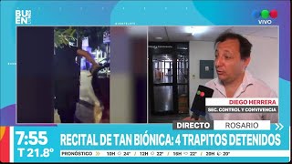 Trapitos detenidos en recital ► Telefe Rosario [upl. by Docilla]